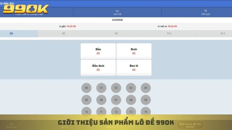 Giới thiệu sản phẩm Lô đề 99ok