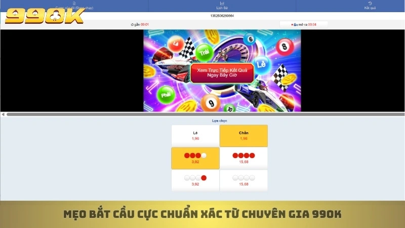 Mẹo bắt cầu cực chuẩn xác từ chuyên gia 99ok